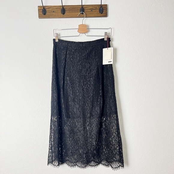 LEWIT Lace Midi Skirt - Picture 3 of 10